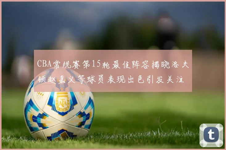 CBA常规赛第15轮最佳阵容揭晓洛夫顿赵嘉义等球员表现出色引发关注